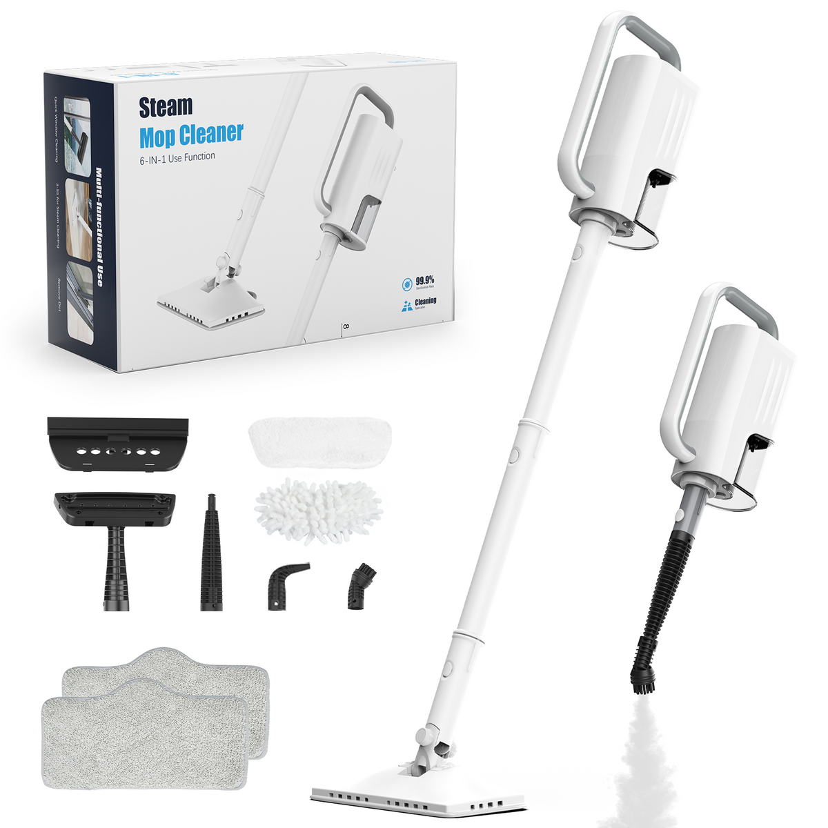 Teendow SC-05 Multi-Purpose Handheld Steam Cleaner Mop