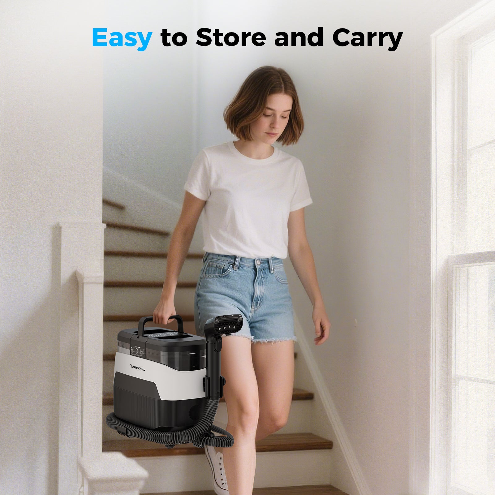 Teendow C6 MAX Multi-Functional Portable Household Carpet Steam Spot Cleaner For Sofa and Carpet