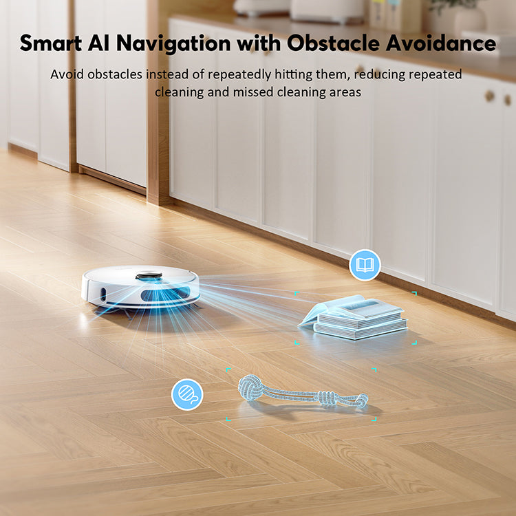 TEENDOW High end D60S Ultra Self-cleaning Robot Vacuum Cleaner