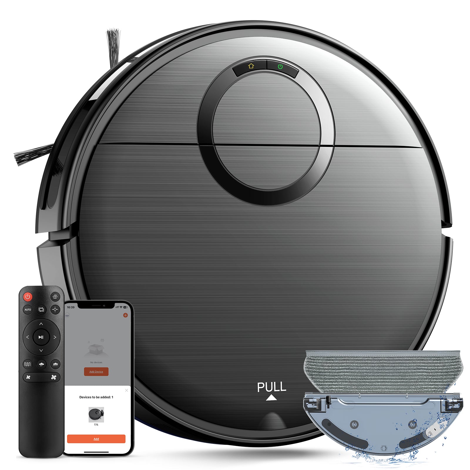 Teendow T7S Intelligent Self Cleaning Random Robot Vacuum Cleaner