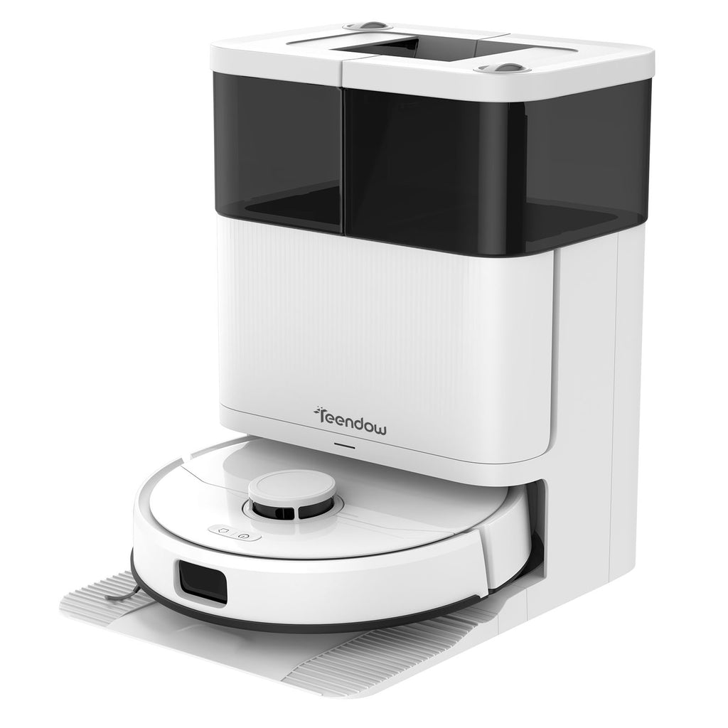 Teendow D63S Ultra 10000pa Automatic Hot Air Drying Robot Vacuum Cleaner