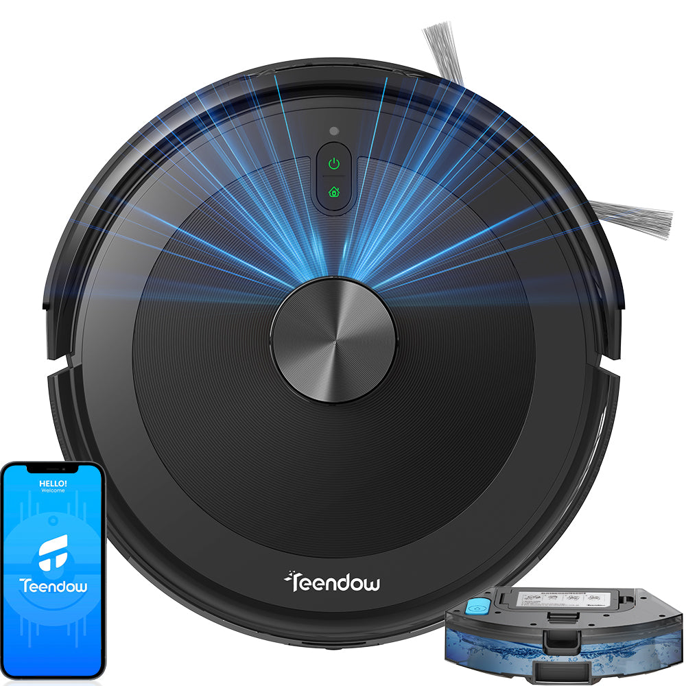 Teendow D10S Intelligent LDS Laser Vacuum Cleaner Cleaning Robot
