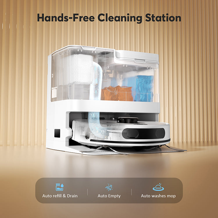 TEENDOW High end D60S Ultra Self-cleaning Robot Vacuum Cleaner