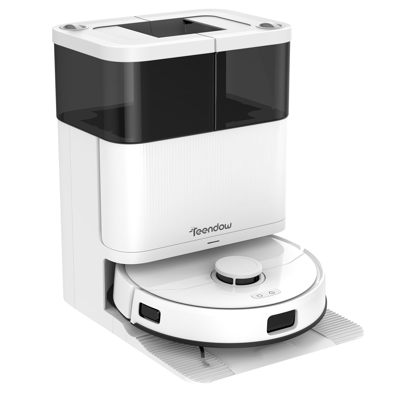 Teendow D63S Ultra 10000pa Automatic Hot Air Drying Robot Vacuum Cleaner