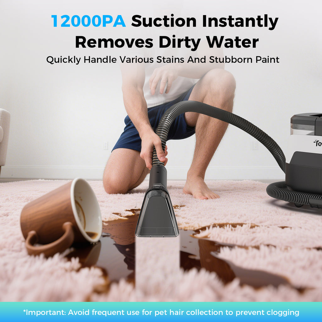Teendow C6 MAX Multi-Functional Portable Household Carpet Steam Spot Cleaner For Sofa and Carpet