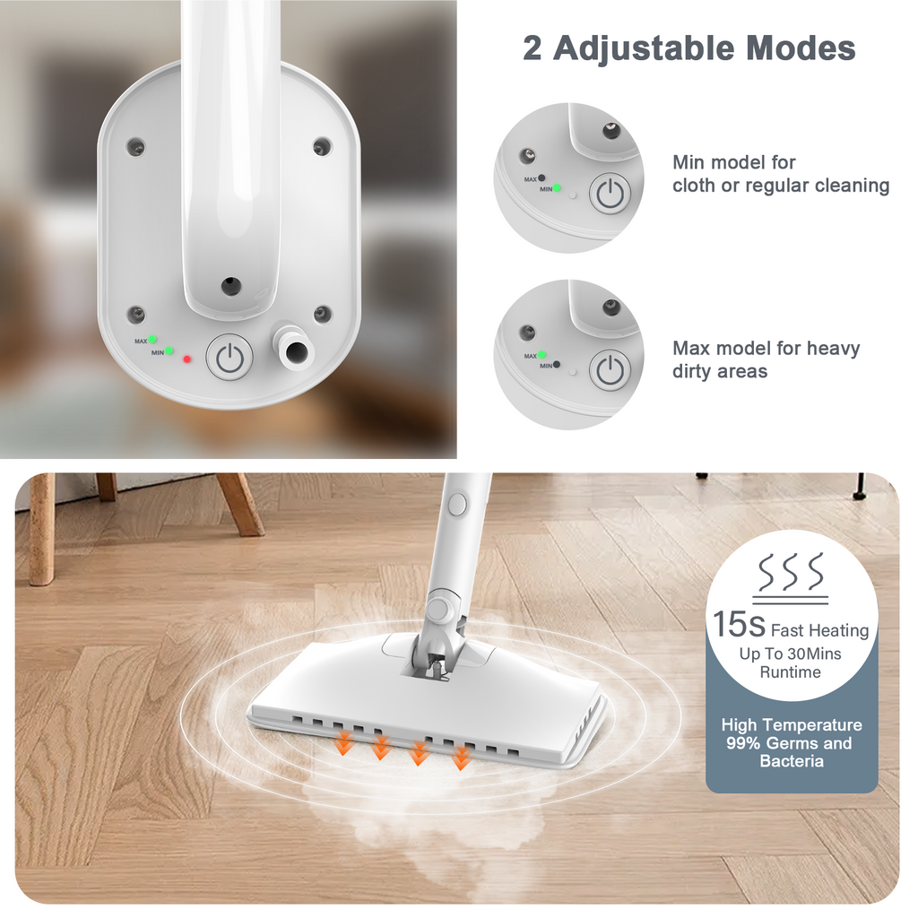 Teendow SC-05 Multi-Purpose Handheld Steam Cleaner Mop