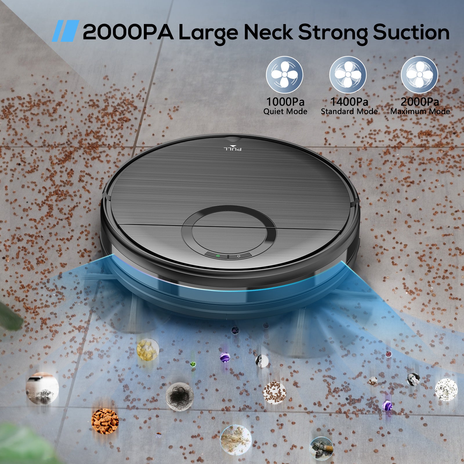 Teendow T7S Intelligent Self Cleaning Random Robot Vacuum Cleaner