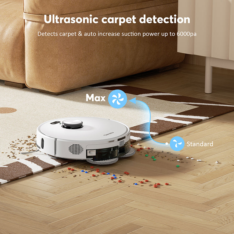 TEENDOW High end D60S Ultra Self-cleaning Robot Vacuum Cleaner