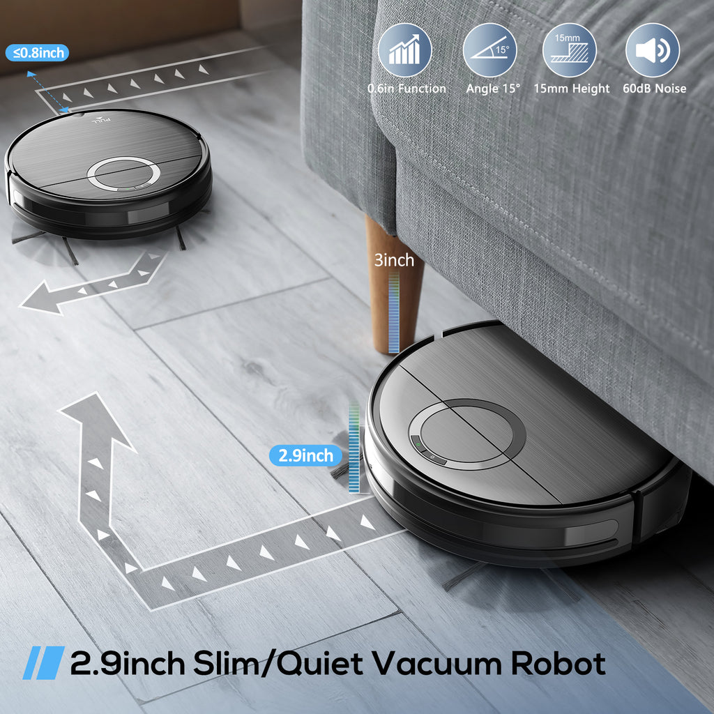 Teendow T7S Intelligent Self Cleaning Random Robot Vacuum Cleaner