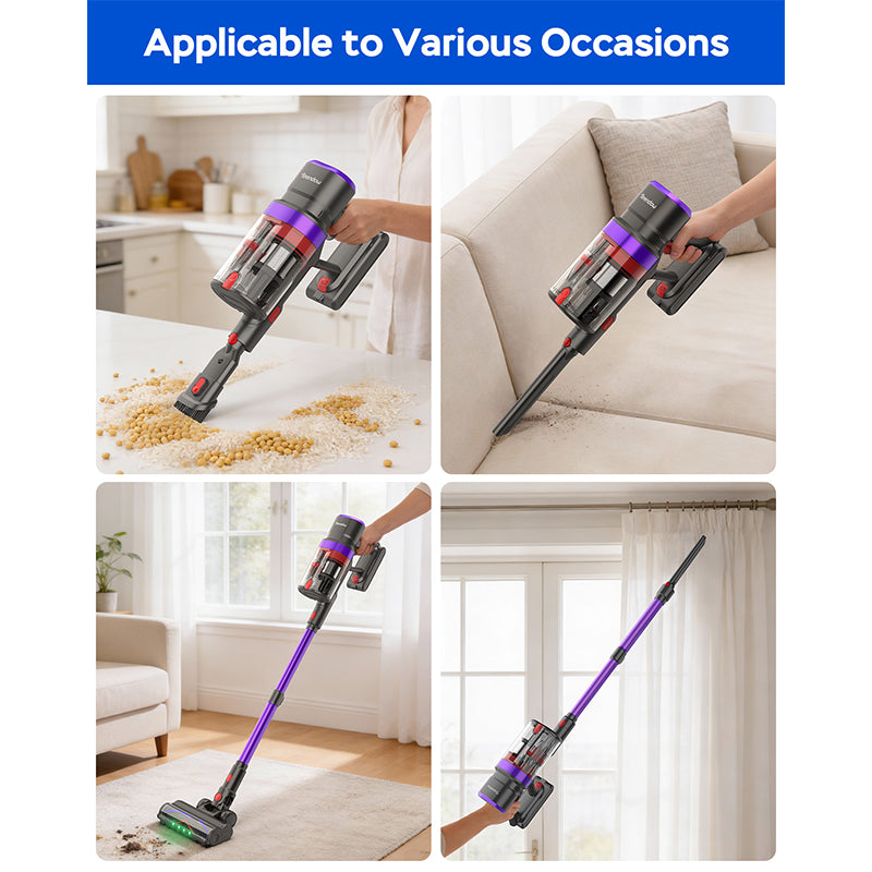 Teendow V20 Strong Portable Dry 3 in 1 Upright Cordless Carpet Handheld Vacuum Cleaner