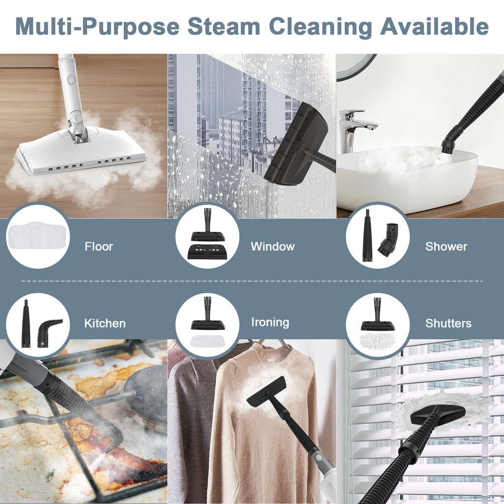 Teendow SC-05 Multi-Purpose Handheld Steam Cleaner Mop