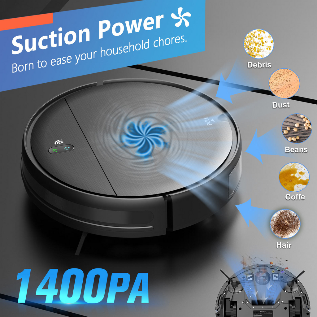 Teendow BR151 Intelligent Robot Mop Sweeping Smart Cleaning Mopping Robot