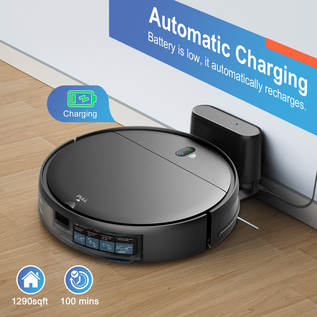 Teendow BR151 Intelligent Robot Mop Sweeping Smart Cleaning Mopping Robot