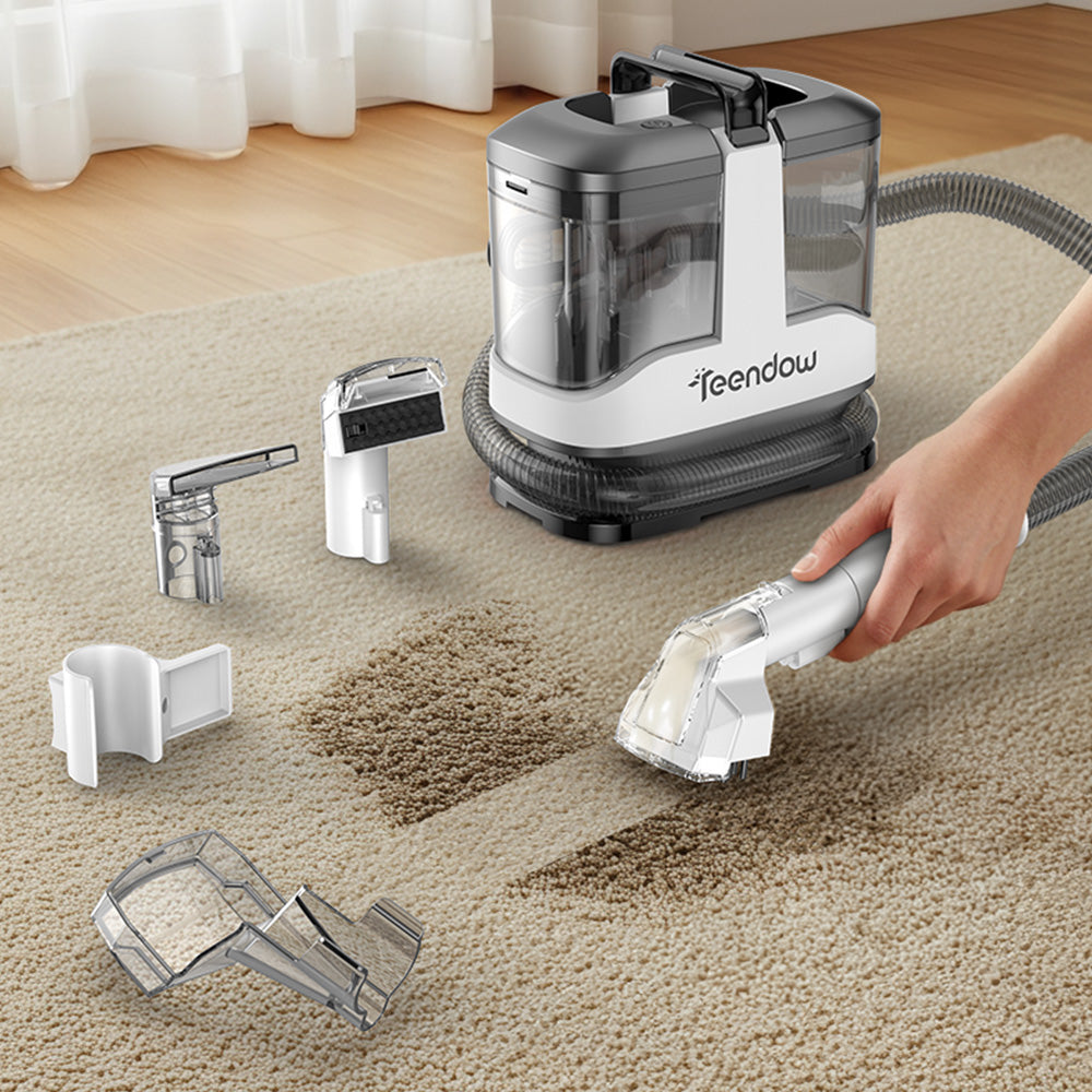 Teendow C3 Portable Carpet Cleaner Self-cleaning Rug Doctor Spot Cleaner