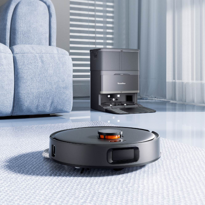 Teendow D66S ULTRA 15000pa 5200mAH Robot Vacuum Cleaner With Hot Air Self-Cleaning