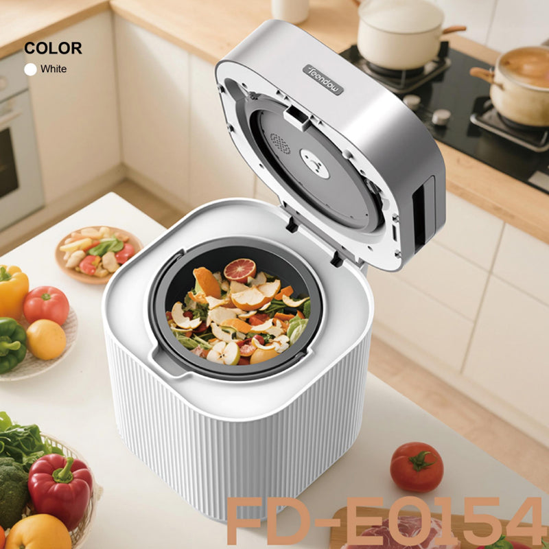 Teendow FD-E0154 530W 2L Smart Food Waste Processor with Drying, pulverizing, cooling, and UV sterilization