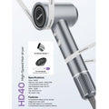 Teendow HD40 100000 RPM 1500W 4 Temperature Settings Ultra-High Negative Ion High-Speed Hair dryer