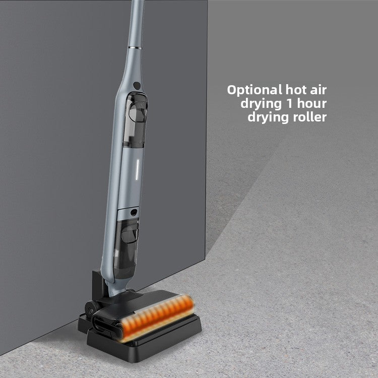 Teendow WV05 Handheld 3200mAh Rechargeable Wet and Dry Vacuum Cleaner Floor Dust Mop Cleaner with Self Cleaning