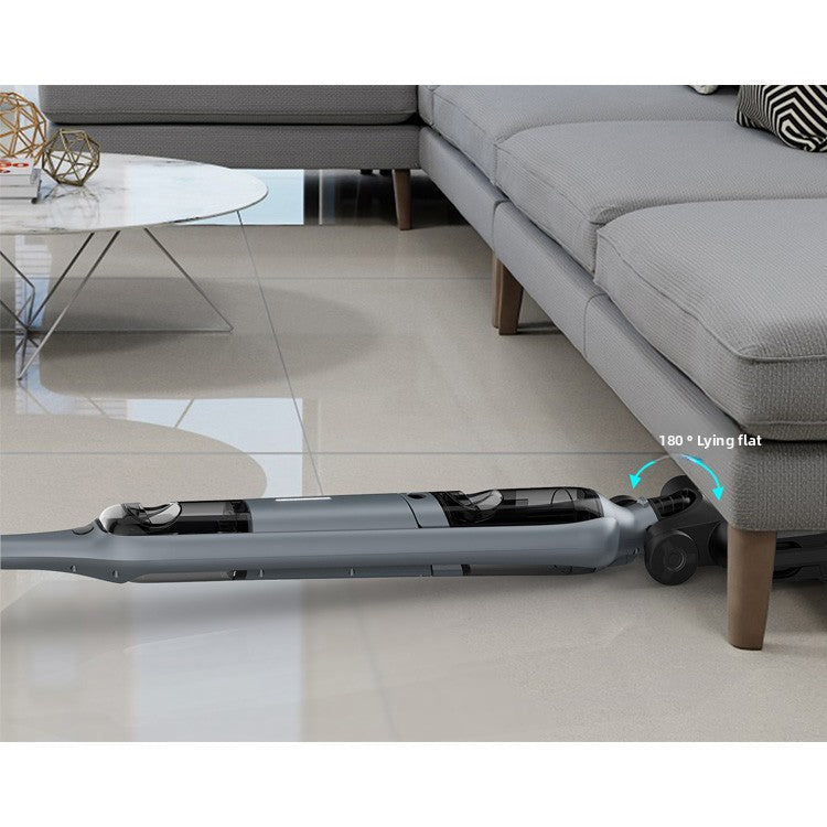 Teendow WV05 Handheld 3200mAh Rechargeable Wet and Dry Vacuum Cleaner Floor Dust Mop Cleaner with Self Cleaning