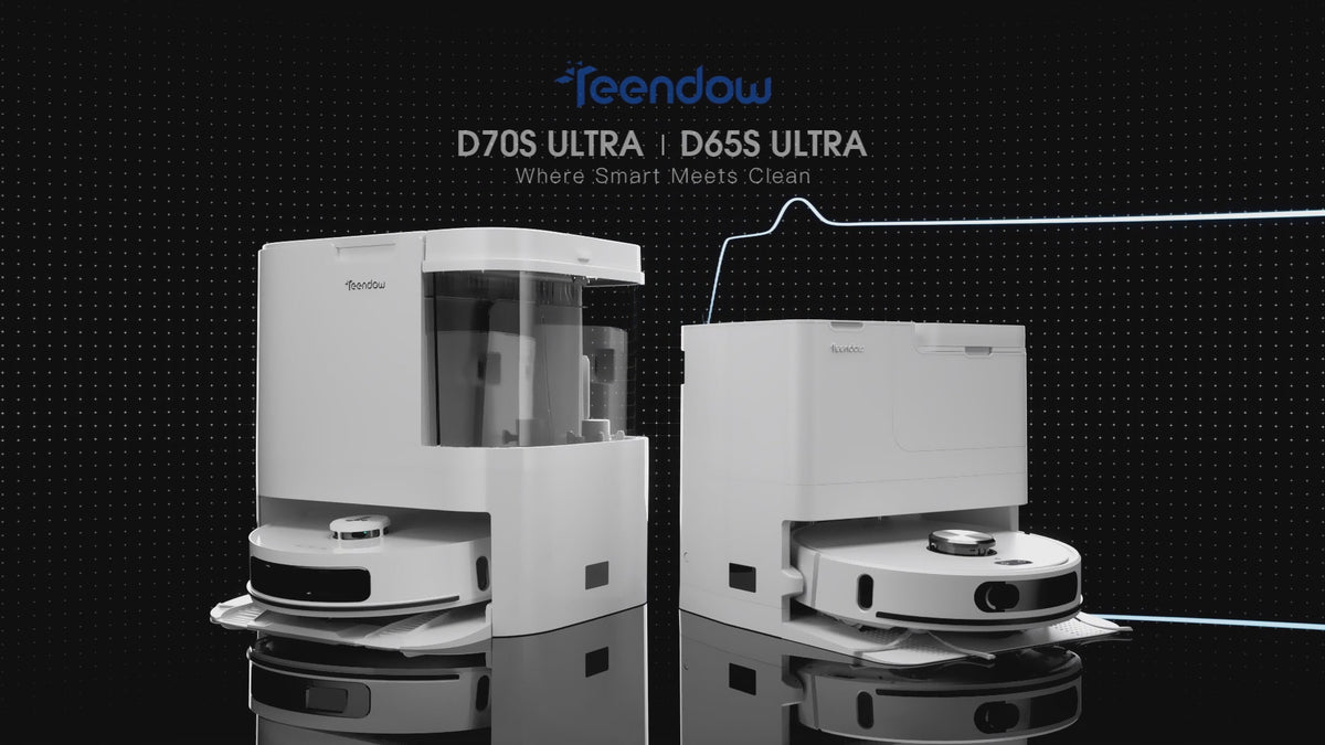 TEENDOW High end D60S Ultra Self-cleaning Robot Vacuum Cleaner